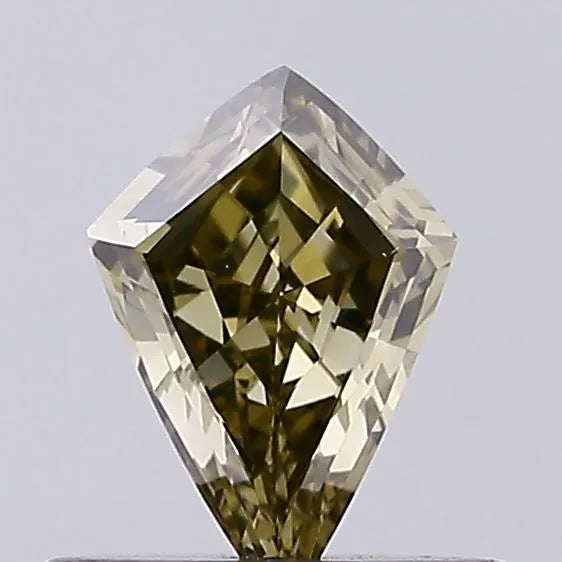 0.37ct Kite Natural Diamond (Colour Fancy Greenish Brown, Clarity VS1, Uncertified)