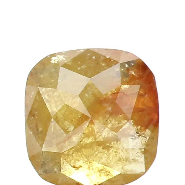0.67ct Cushion brilliant Natural Diamond (Colour Fancy Yellow, Clarity I3, Cut VG, Uncertified)