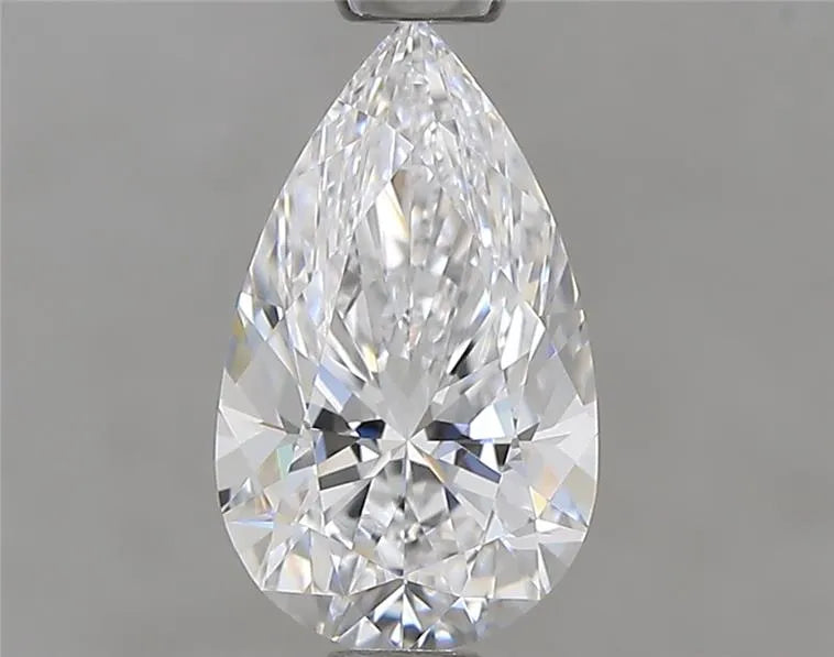 0.70ct Pear Natural Diamond (Colour D, Clarity IF, GIA Certified)