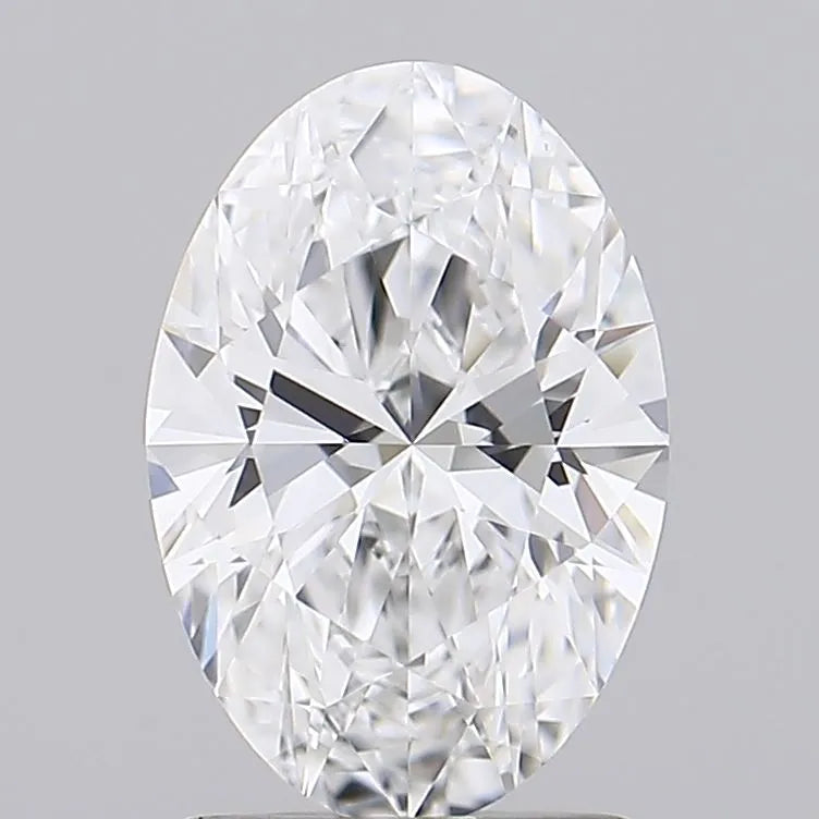 1.50ct Oval Lab Grown Diamond (Colour D, Clarity IF, IGI Certified)