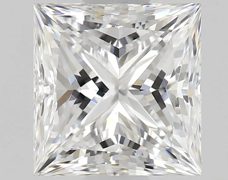 0.81ct Princess Natural Diamond (Colour D, Clarity VVS2, GIA Certified)