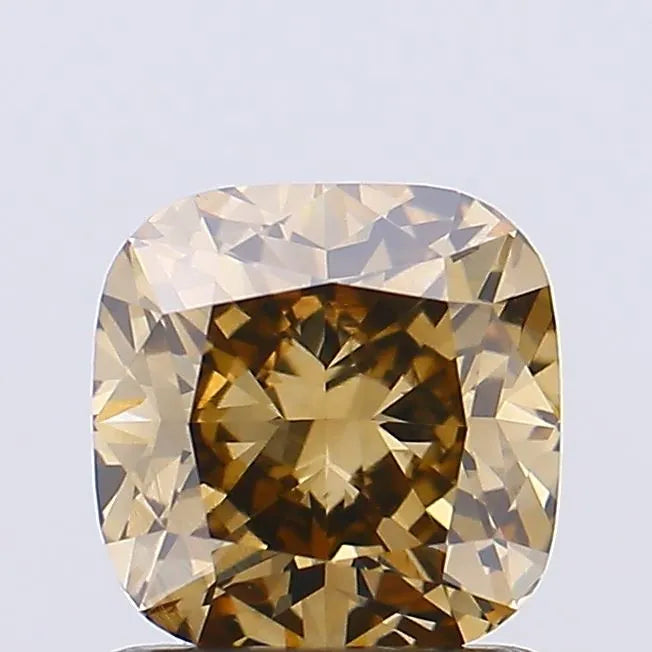 1.10ct Cushion brilliant Natural Diamond (Colour Fancy Brown, Clarity VS1, Uncertified)