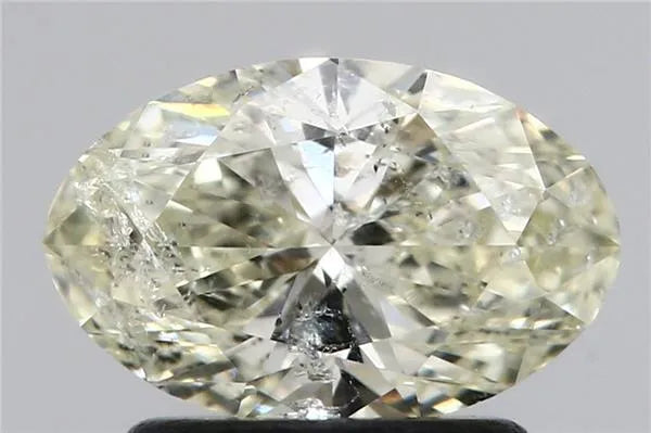 1.00ct Oval Natural Diamond (Colour L, Clarity SI2, Cut EX, IGI Certified)