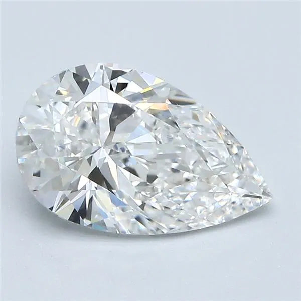 1.50ct Pear Natural Diamond (Colour E, Clarity VS2, GIA Certified)