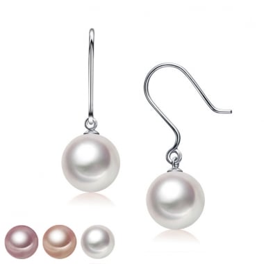 Classic Australian South Sea Pearl Earrings with Shepherds hook