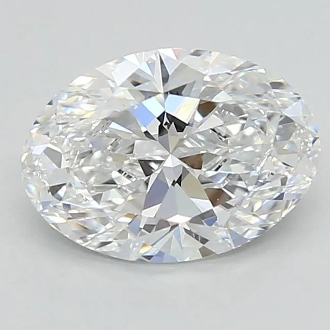 1.44ct Oval Lab Grown Diamond (Colour D, Clarity VVS1, Cut EX, IGI Certified)