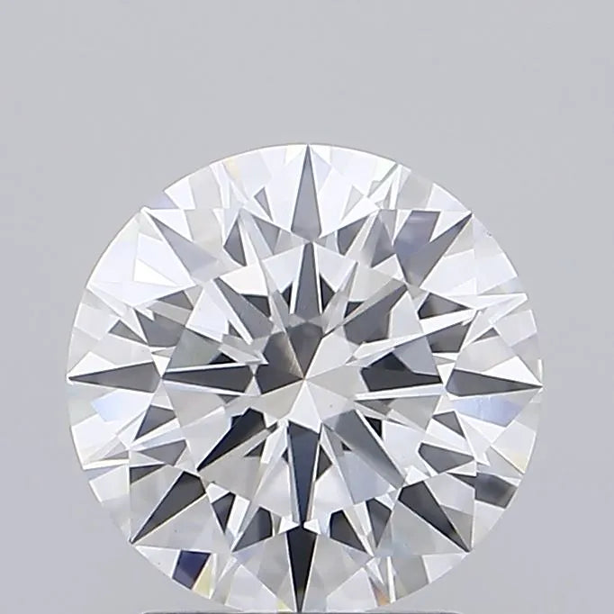 2.00ct Round Lab Grown Diamond (Colour F, Clarity VVS2, Cut ID, IGI Certified)
