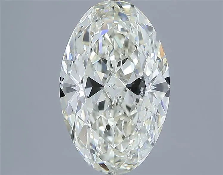 2.51ct Oval Natural Diamond (Colour J, Clarity SI1, Cut VG, IGI Certified)