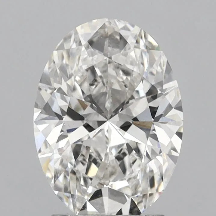 2.66ct Oval Lab Grown Diamond (Colour F, Clarity VS1, IGI Certified)
