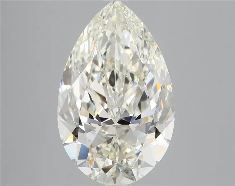 4.06ct Pear Natural Diamond (Colour I, Clarity SI1, HRD Certified)