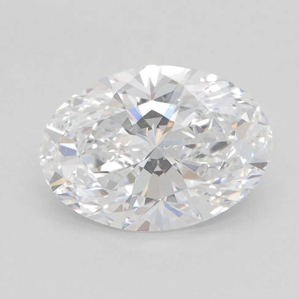 2.05ct Oval Lab Grown Diamond (Colour D, Clarity VVS1, GIA Certified)