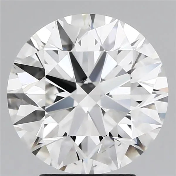 3.13ct Round Natural Diamond (Colour F, Clarity VS2, Cut EX, GIA Certified)