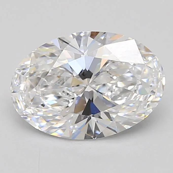 1.50ct Oval Lab Grown Diamond (Colour D, Clarity IF, GIA Certified)