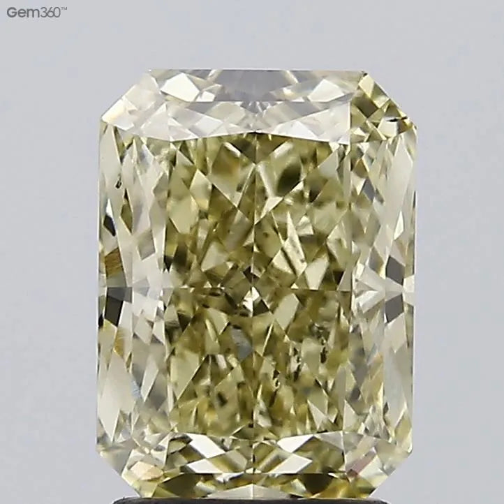 2.36ct Radiant Lab Grown Diamond (Colour Fancy Light Yellow, Clarity VS1, IGI Certified)