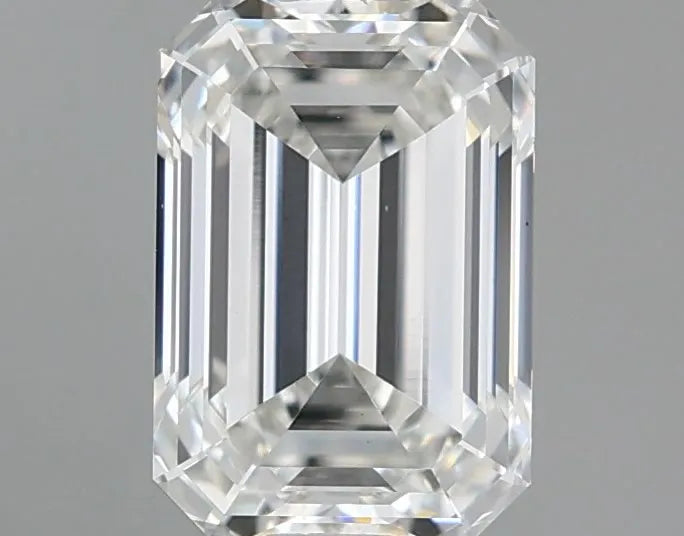 1.55ct Emerald Lab Grown Diamond (Colour G, Clarity VS1, IGI Certified)