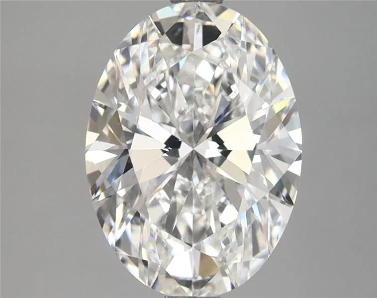 3.00ct Oval Lab Grown Diamond (Colour D, Clarity VVS2, IGI Certified)