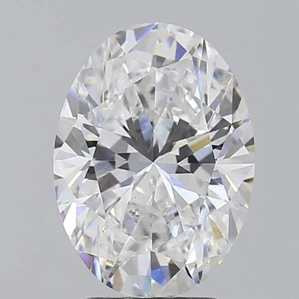 3.00ct Oval Lab Grown Diamond (Colour E, Clarity SI1, GIA Certified)