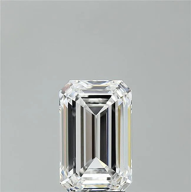 3.92ct Emerald Lab Grown Diamond (Colour D, Clarity VVS2, IGI Certified)