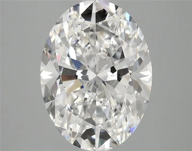 3.95ct Oval Lab Grown Diamond (Colour E, Clarity VS1, IGI Certified)