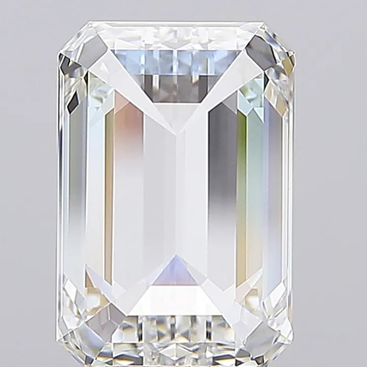 5.28ct Emerald Lab Grown Diamond (Colour G, Clarity VVS2, IGI Certified)