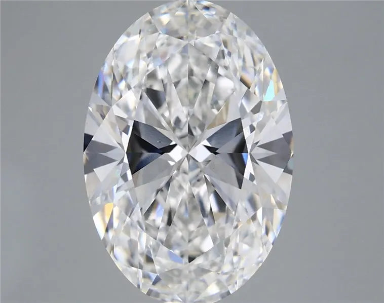 5.63ct Oval Lab Grown Diamond (Colour F, Clarity VS1, IGI Certified)