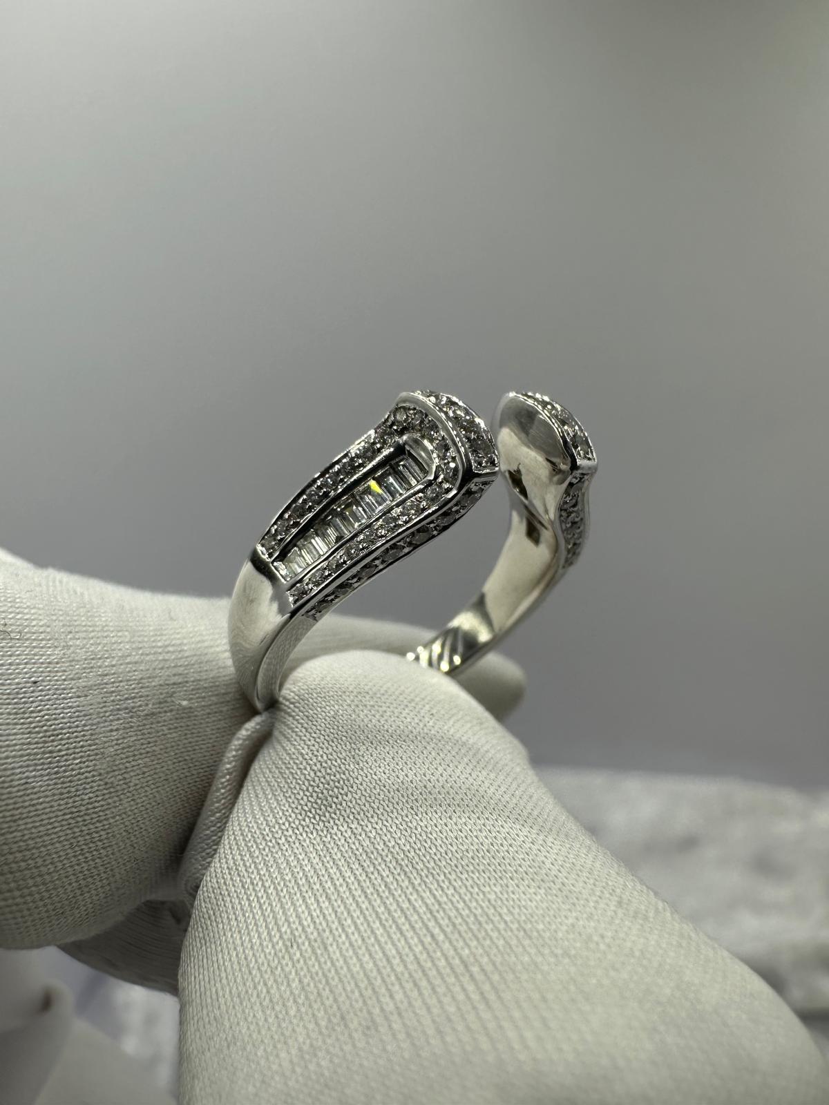 tension diamond dress ring