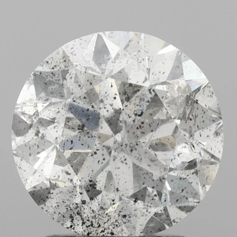 2.04ct Round Natural Diamond (Colour F, Clarity I1, Cut VG, IGI Certified)