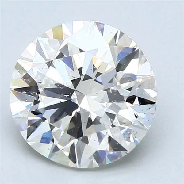 3.00ct Round Natural Diamond (Colour F, Clarity VS2, Cut EX, EGL Certified)