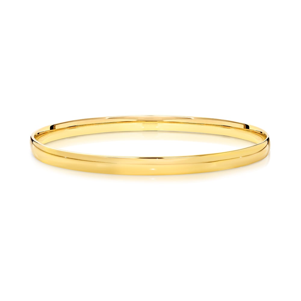 Classic Half Round Bangle 5mm wide