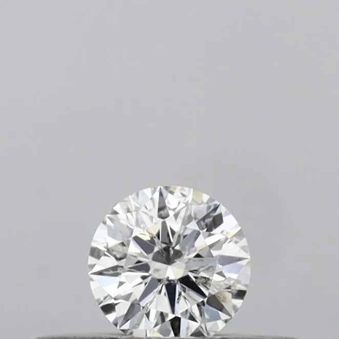 0.14ct Round Natural Diamond (Colour G, Clarity I1, Cut EX, IGI Certified)