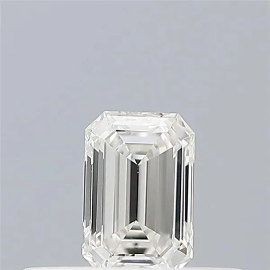 0.16ct Emerald Natural Diamond (Colour G, Clarity VVS1, GIA Certified)