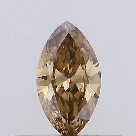 0.16ct Marquise Natural Diamond (Colour Fancy Brown, Clarity SI1, Uncertified)