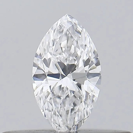 0.18ct Marquise Natural Diamond (Colour D, Clarity VVS1, GIA Certified)