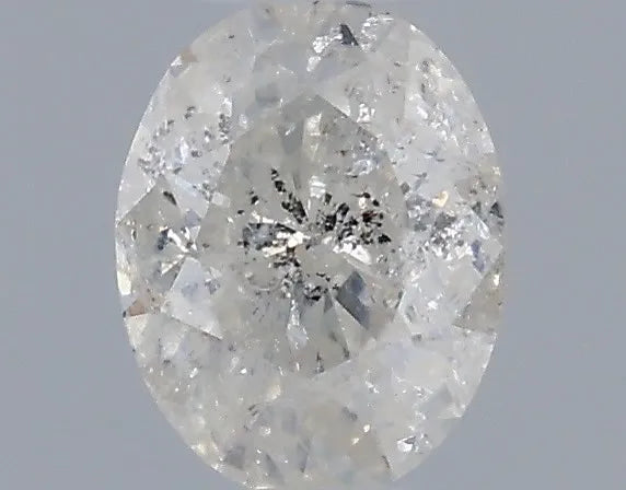 0.20ct Oval Natural Diamond (Colour H, Clarity I2, Cut VG, IGI Certified)