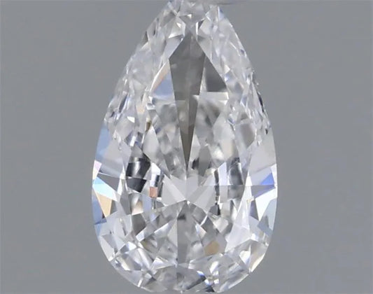 0.21ct Pear Natural Diamond (Colour D, Clarity VVS1, GIA Certified)