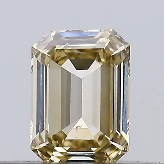 0.22ct Emerald Natural Diamond (Colour Fancy Brown, Clarity SI1, Uncertified)