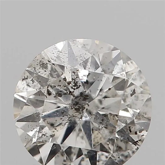 0.23ct Round Natural Diamond (Colour J, Clarity I3, Cut VG, Uncertified)