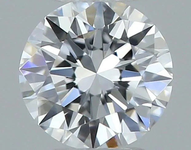 0.24ct Round Natural Diamond (Colour D, Clarity FL, Cut EX, GIA Certified)