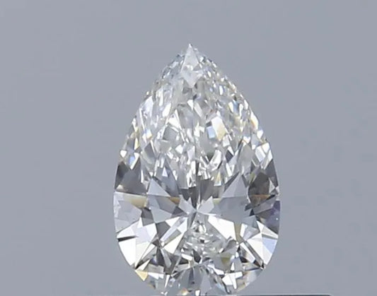 0.25ct Pear Natural Diamond (Colour F, Clarity SI1, GIA Certified)