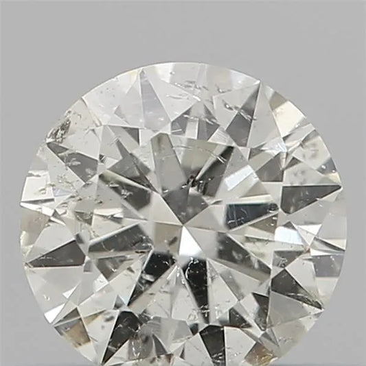 0.27ct Round Natural Diamond (Colour K, Clarity I2, Cut GD, Uncertified)