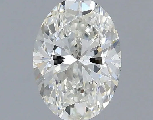 0.30ct Oval Natural Diamond (Colour H, Clarity SI1, HRD Certified)