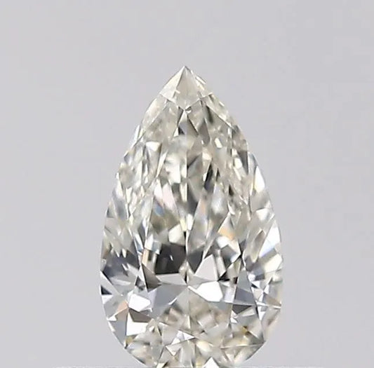 0.30ct Pear Natural Diamond (Colour K, Clarity VS2, GIA Certified)