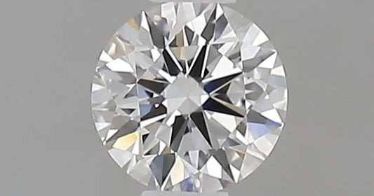 0.32ct Round Natural Diamond (Colour F, Clarity IF, Cut EX, GIA Certified)