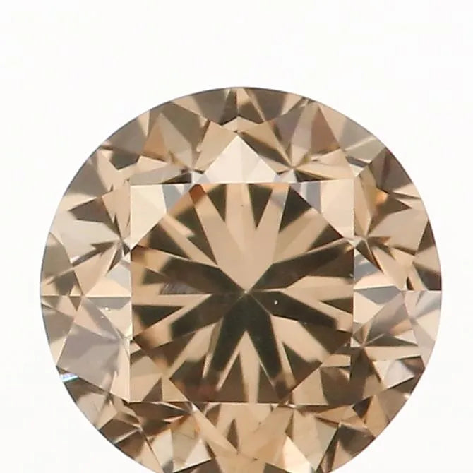 0.32ct Round Natural Diamond (Colour Fancy Brown, Clarity VS1, Cut VG, Uncertified)