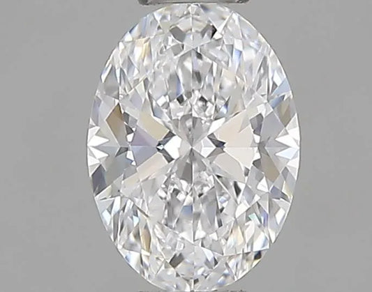 0.35ct Oval Natural Diamond (Colour D, Clarity VVS1, GIA Certified)