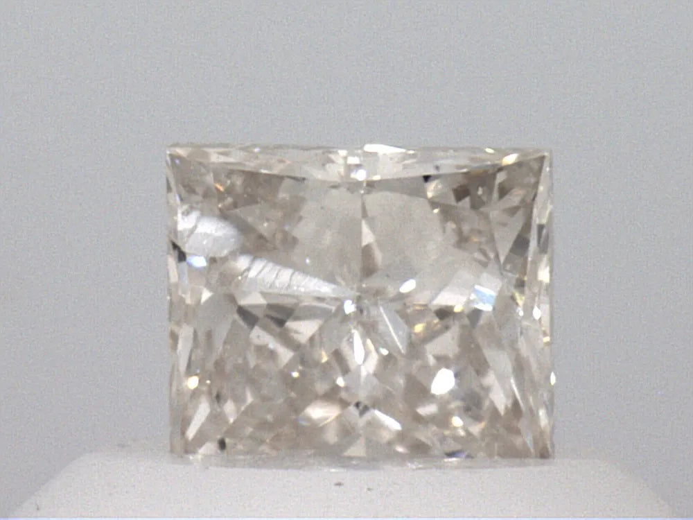 0.38ct Princess Natural Diamond (Colour K, Clarity I1, Uncertified)