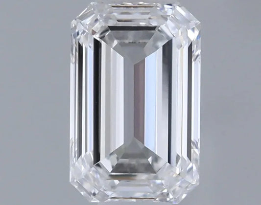 0.44ct Emerald Lab Grown Diamond (Colour D, Clarity VVS1, IGI Certified)