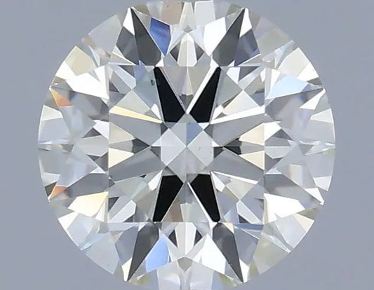 0.45ct Round Natural Diamond (Colour H, Clarity VS2, Cut EX, IGI Certified)