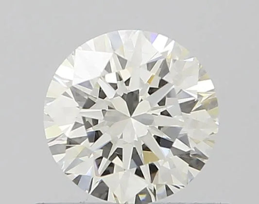 0.53ct Round Natural Diamond (Colour F, Clarity IF, Cut EX, IGI Certified)