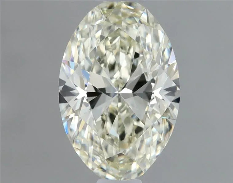 0.58ct Oval Natural Diamond (Colour K, Clarity VVS1, Cut VG, IGI Certified)